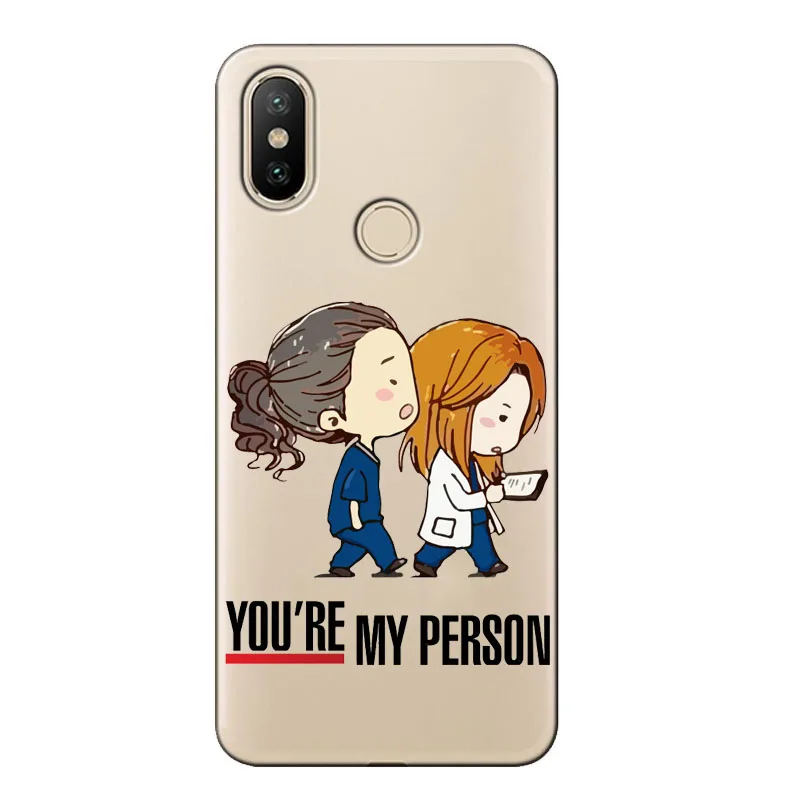 Мой человек GREYS Anatomy с принтом медсестры мягкий TPU чехол для Huawei P8 P8LITE P9 P9LITE P10 P20 LITE