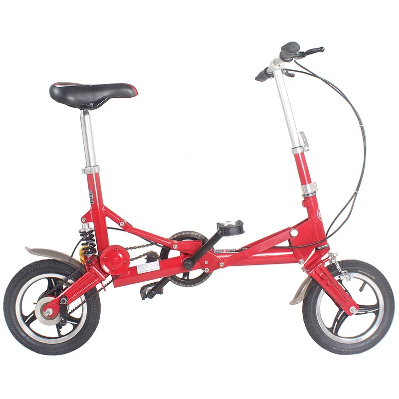 Складной велосипед ультрамаленький Размер 12 14 дюймов для взрослых и детей