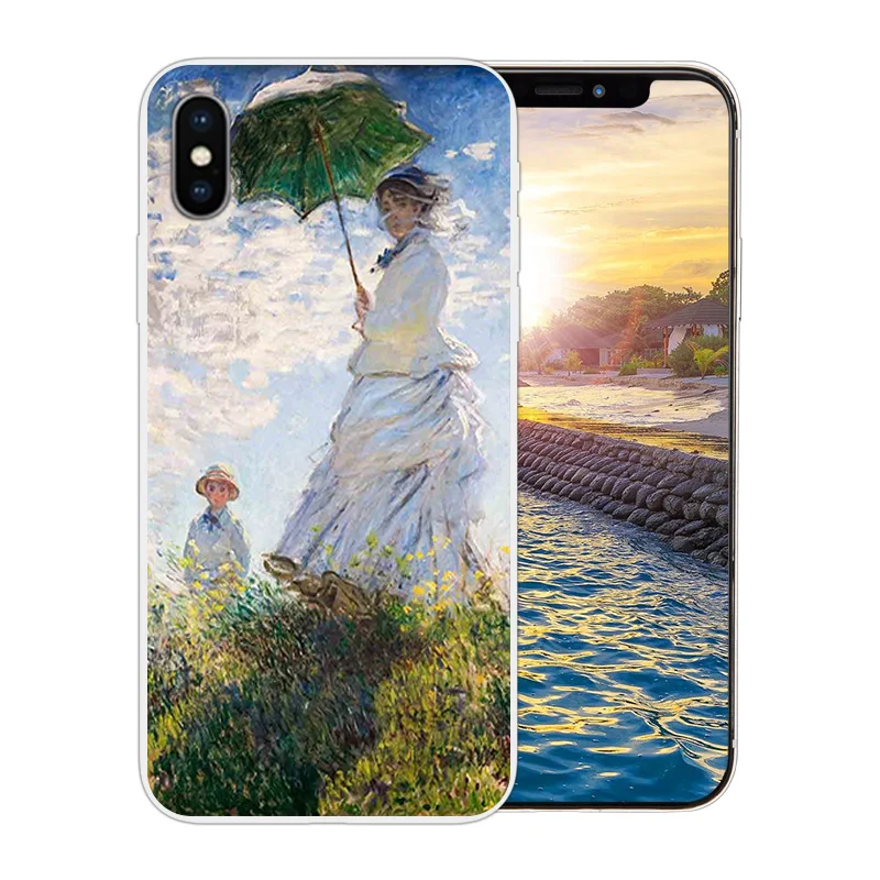 Для iPhone X 10 прозрачные силиконовые чехлы для телефонов Apple 6 6s 7 8 Plus матовый чехол