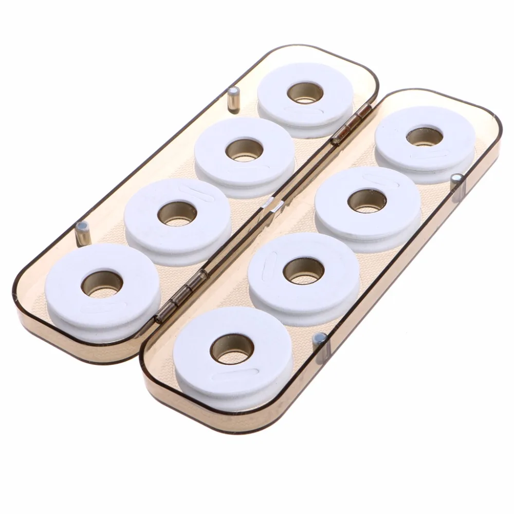 8/16 шт. пены обмотки доска рыболовную леску вал катушки для ниток ящик рыболовных