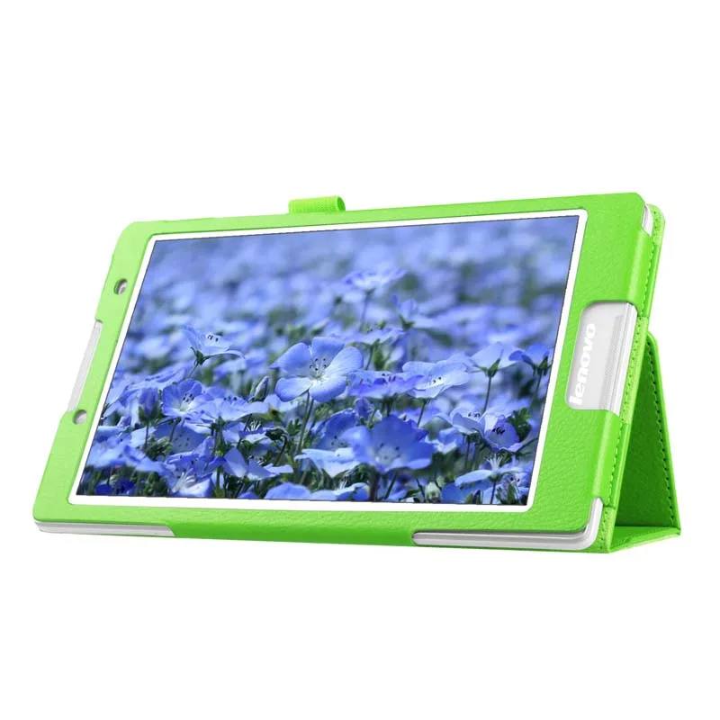 Tab3 8 защитная сумка кожаный чехол-книжка для lenovo Tab 3 8 8,0 дюймов TB3-850F/TB3-850M планшетный ПК подставка литчи+ пленка+ ручка