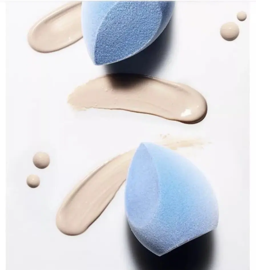 Licuadora de Belleza светильник синий микрофибра бархатный спонж красота макияж блендер