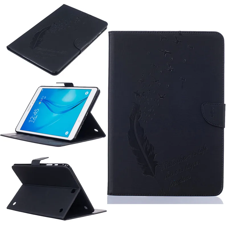 Business Painted tpu Leather Cover For Samsung Galaxy Tab A 9.7 Case T550 T555 Flip Wallet Tablet Stand SM-T550 SM-T555 | Компьютеры и