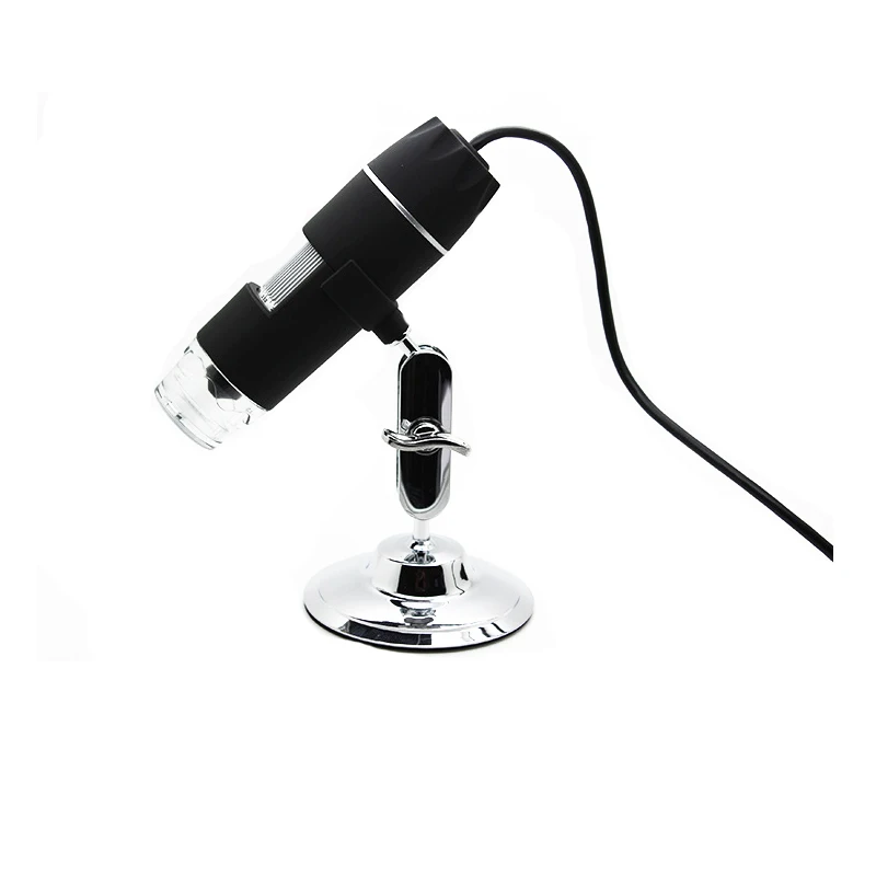 

Цифровой USB-микроскоп, портативный эндоскоп с 8 светодиодными лампами, 50X-500X, электронная лупа, камера