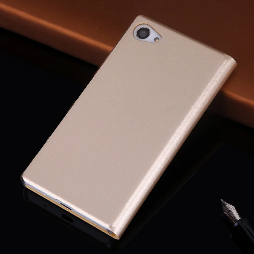 Чехол раскладушка кожаный чехол для sony Xperia Z5 Compact Z 5 мини XperiaZ5 Z5mini Z5Compact E5823 E5803