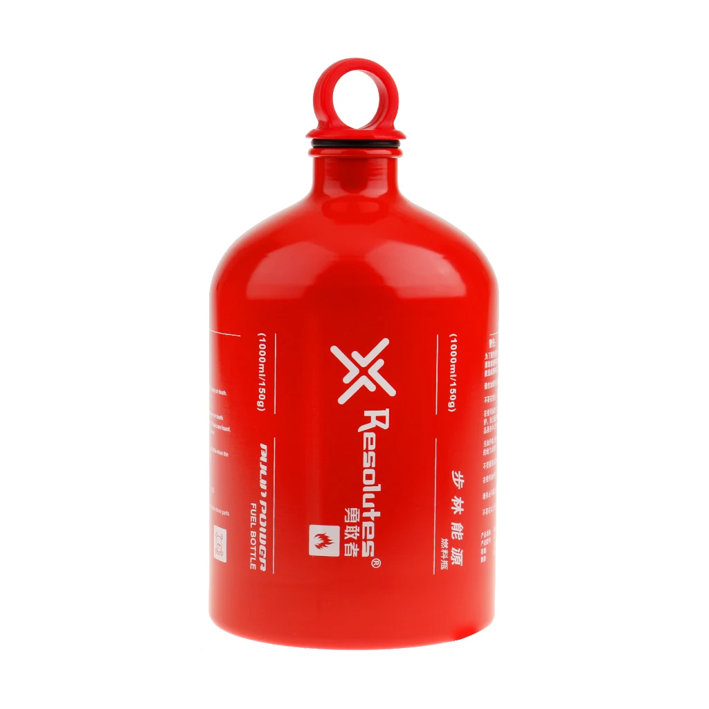1000ml Открытый Алюминий алкоголя жидкого топлива бутылки 500/750/1000/1500 мл Плита Газовая масло контейнер для кемпинга Пеший Туризм Пикник барбекю Пособия по кулинарии - Цвет: 1000ml