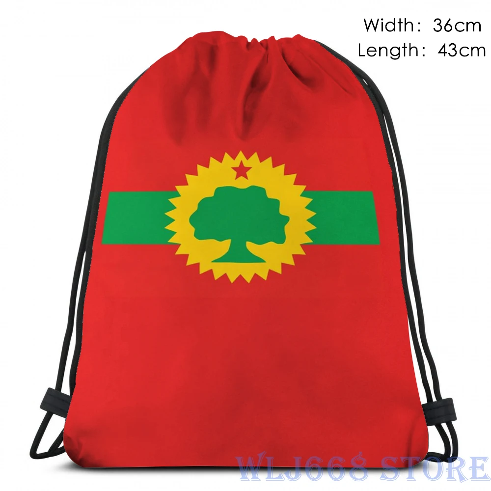 Забавные Наплечные сумки с графическим принтом женские флагом людей Oromo (Oromoo)