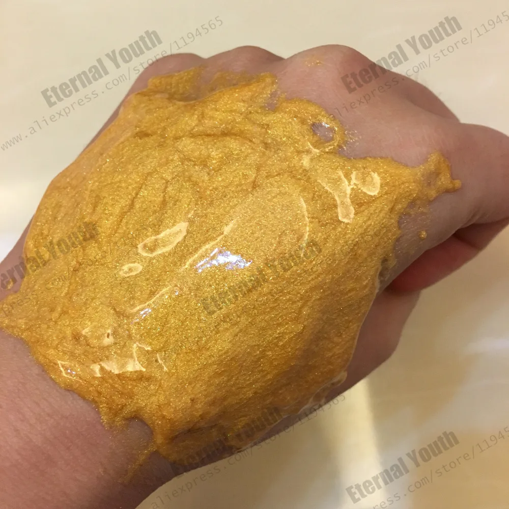 50 грамм 24K Золотая маска активная Отшелушивающая Маска пудра для лица