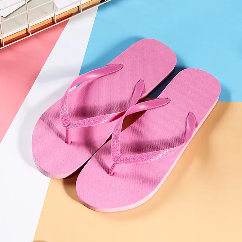 Новинка 2019 года Летние вьетнамки на платформе женские пляжные шлепанцы обувь