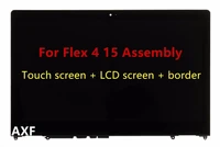 for flex 4 15 15 6 034 fhd led lcd touch screen digitizer assembly glass bezel