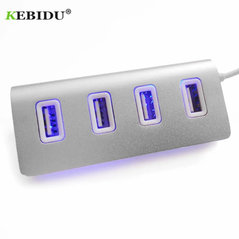 Kebidu новейший USB концентратор 2 0 адаптер высокоскоростной Мульти разветвитель