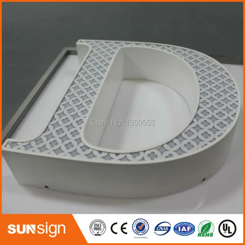 Наружная реклама металлические буквы led lettre lumineuse знак|lettre lumineuse|metal letters signsletter sign |
