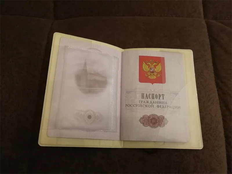Прекрасный Для Мужчин's дорожные Чехлы для паспорта аксессуары путешествий ID