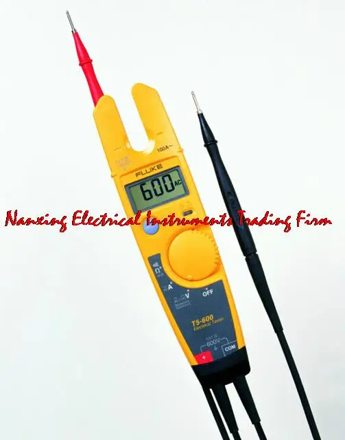 

Fast arrival New FLUKE T5-600 Clamp Continuity Current Electrical Tester 600V