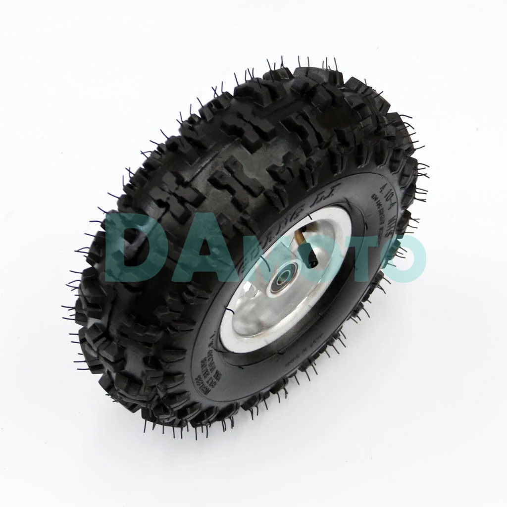 4 10-4 &quotдюймовые задние колеса шины для 49cc мини квадроцикл грязи скутер ATV багги |