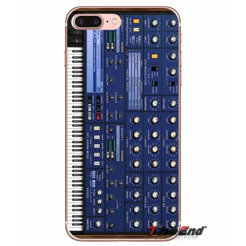 Для Huawei P Smart Y6 P8 P9 P10 Plus Nova P20 Lite Pro Mini 2017 SLA L02 L22 2i винтажный Synth синтезатор Moog