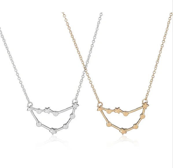 Ромашки Новый Козерог Знак зодиака кулон Созвездие Цепочки и ожерелья для