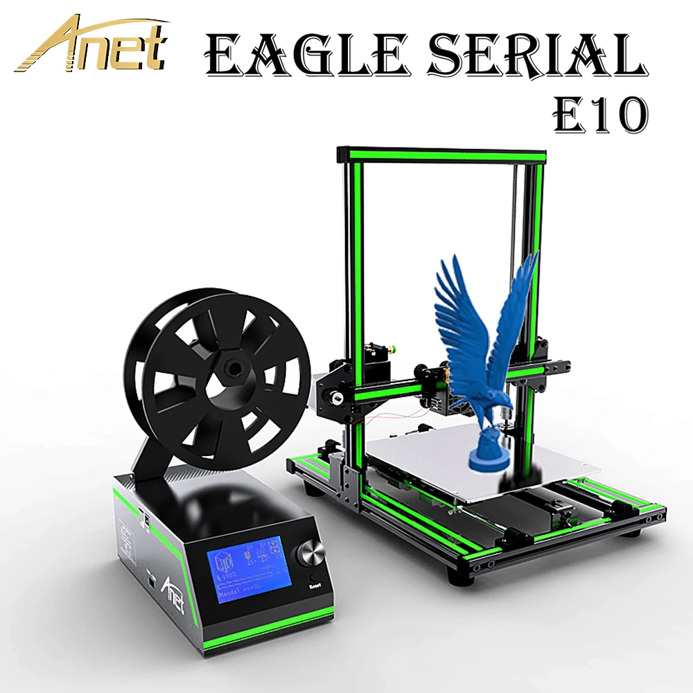 Anet Eagle Serial E10 E12 E16 3D принтер высокой точности Reprap Prusa i3 DIY большого размера печати