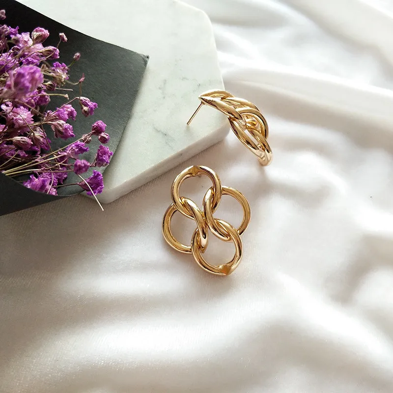 1 пара женские серьги гвоздики в виде цветка|flower stud earrings|fashion earringsstud earrings |