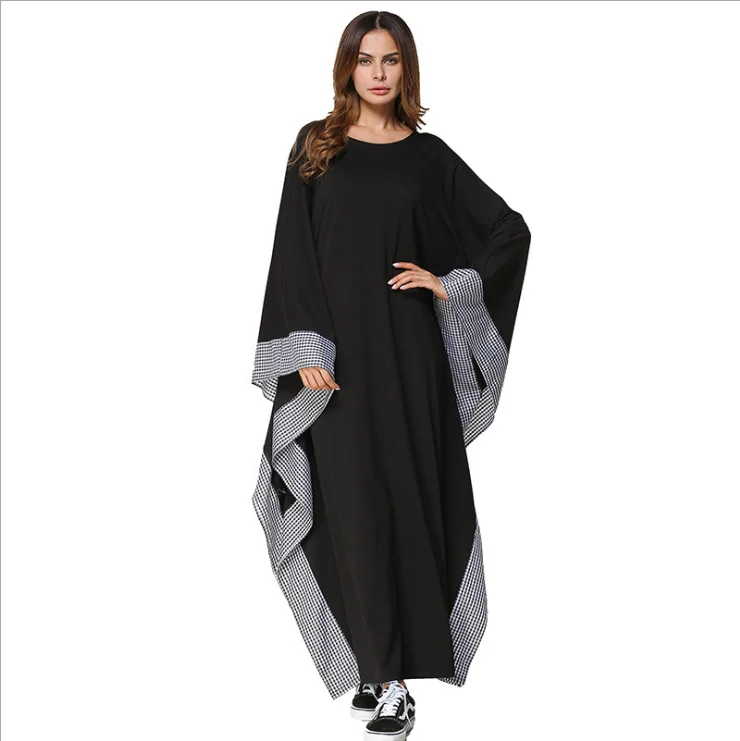 Мусульманское платье Дубай Abaya 2020 ткань кафтан черная Абая винтажная яркая