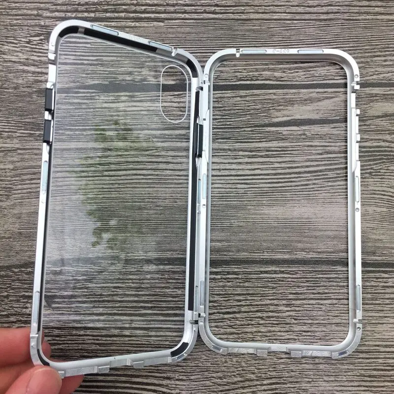 Phone for huawei Honor 8X MAX 9i 10 V10 Pay cover mate 20 Lite Pro 20x tempered glass magnet adsorption phone case |