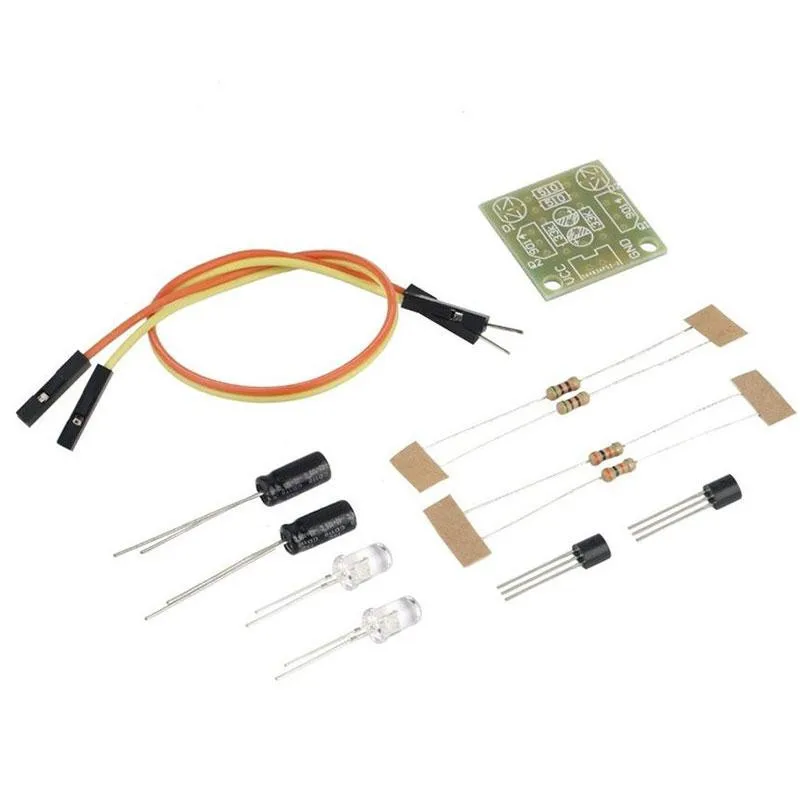 Gasky простой флэш-схемы электронного производства проекта DIY suite Наборы модуль LED