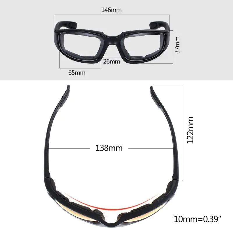 Очки для велоспорта тактические спорта на открытом воздухе охоты защита глаз HD