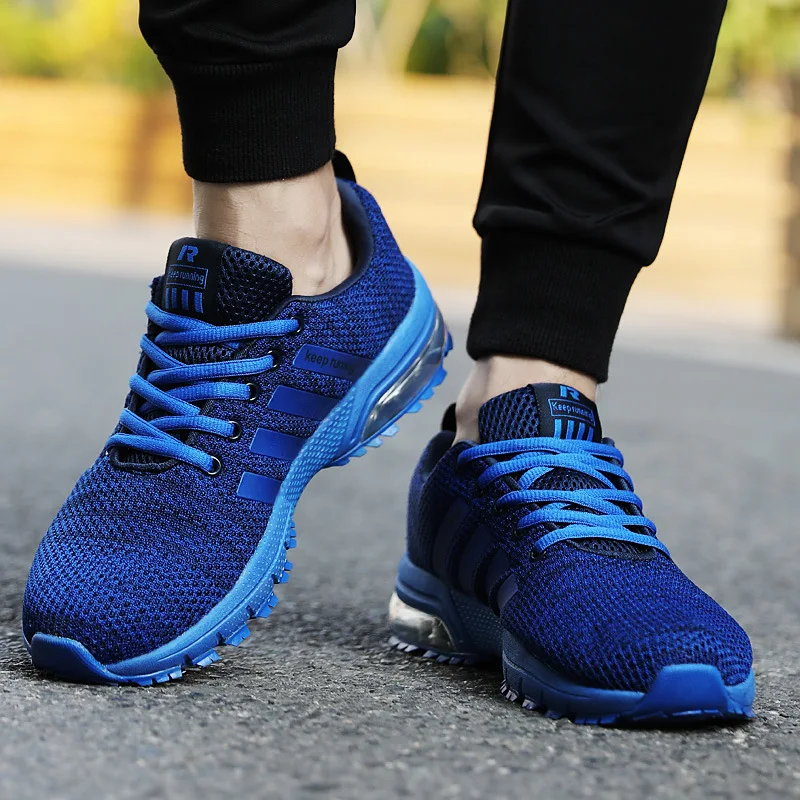 Big yards Breathable Flying Woven Leisure Sports Shoes Comfortable Mesh Lightweight Cushioning Running | Спорт и развлечения