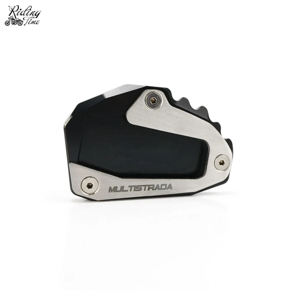 

Motorcycle Side Stand Enlarger pad plate kickstand For DUCATI Multistrada 1200 1260 1200S 1200GT 950