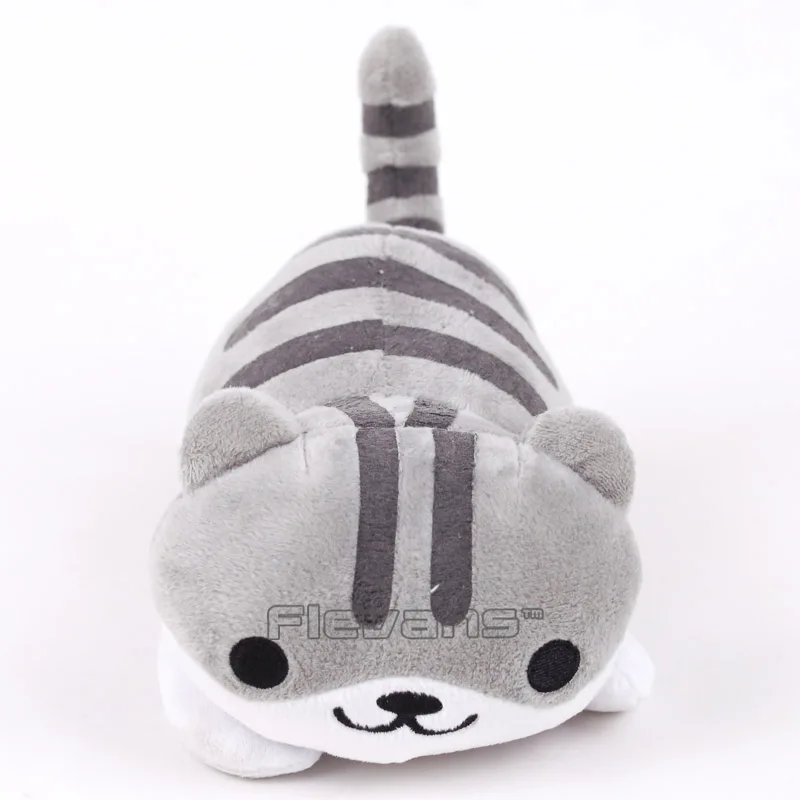 Kawaii Neko Atsume кошка подушка плюшевые игрушки мягкие чучело куклы серый/желтый