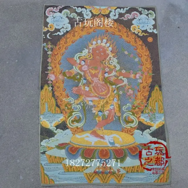 

Chinese Boutique collection the Thangka embroidery Bulmo diagram