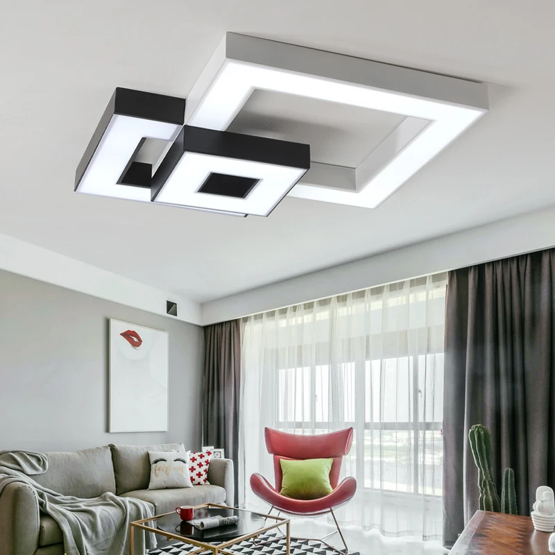 Chandelierrec AC85 ~ 265 В светодио дный потолочные светильники для Гостиная Спальня lamparas