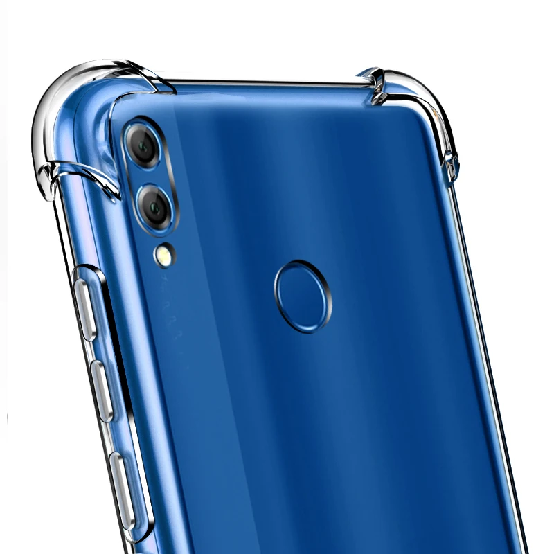 YUETUO прозрачный мягкий ТПУ чехол для телефона coque huawei honor 8x8 x силиконовые
