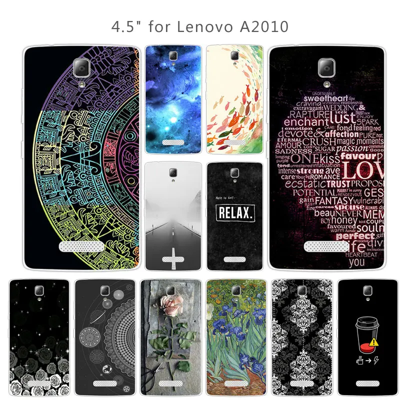 Чехол для Lenovo A2010 мягкий ТПУ мобильный телефон чехол из прозрачный силиконовый A