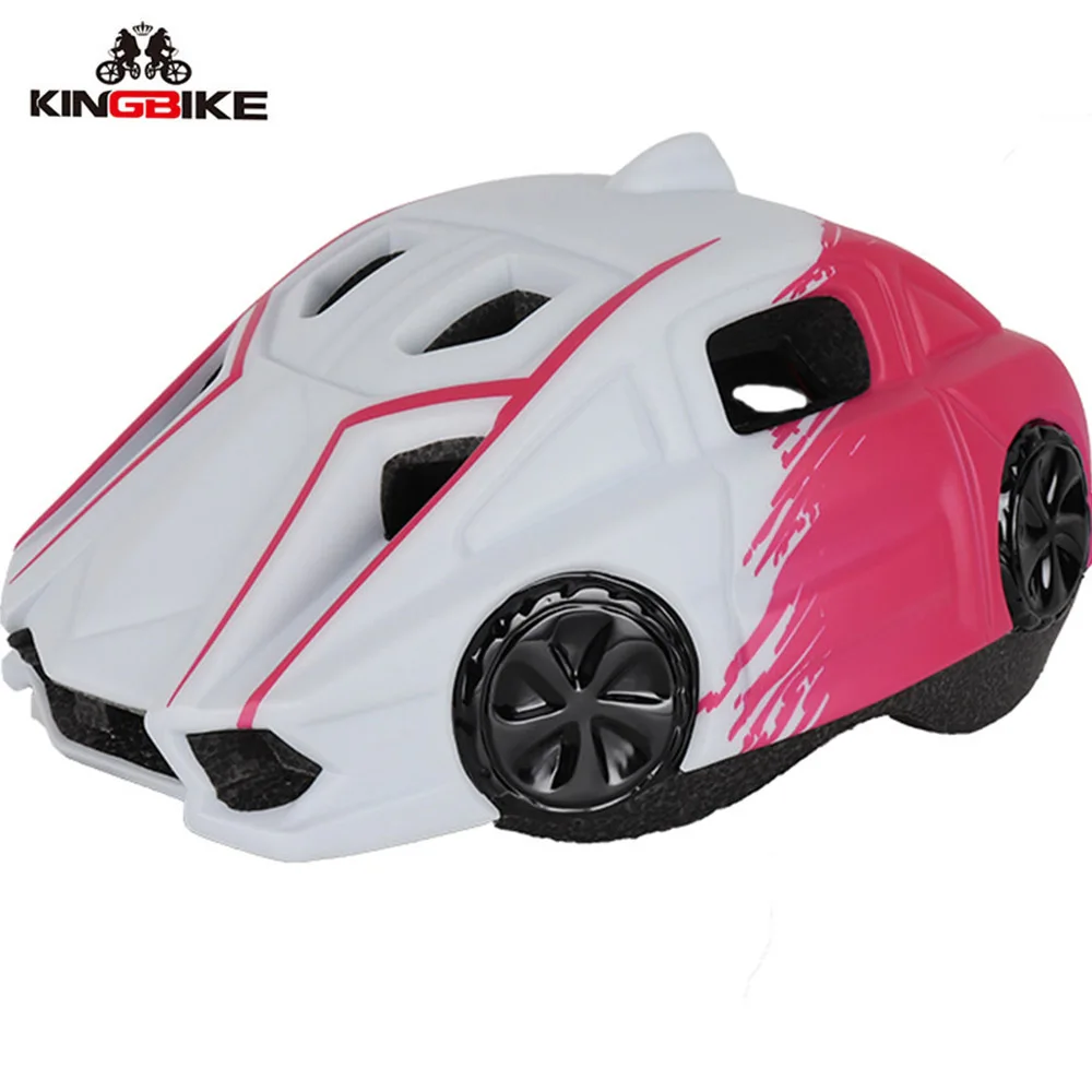 Шлем KINGBIKE детский ультралегкий со светодиодной подсветкой на возраст 3