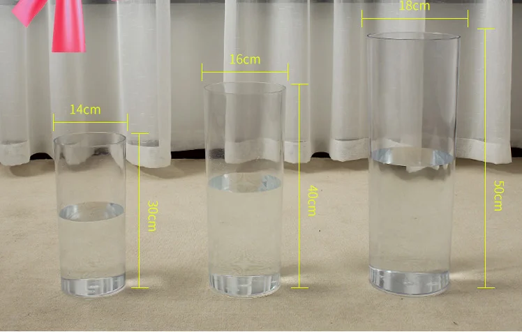 new comming clear acrylic crystal table candle holder for centerpiece weddings decoration | Дом и сад