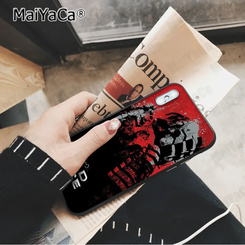 MaiYaCa dead space, TPU, аксессуары для телефонов, чехол для телефона, для iphone 11 pro X XS MAX 66S 7 7plus 8 8Plus 5S XR