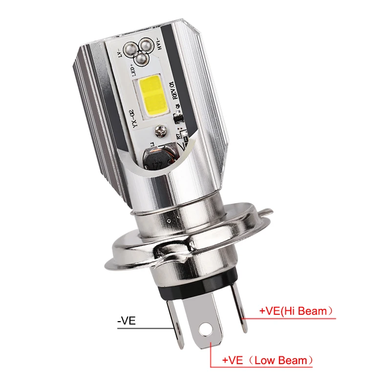 Urbanroad H4 6000K 12V светодиодный головной светильник для мотоцикла, мотоцикла, мотоцикла s HS1, противотуманная фара для велосипеда, лампа, светильник для мопеда, скутера, DC12V, уличный светильник ing