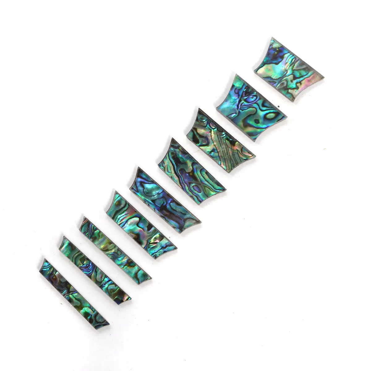 Гриф электрогитары трапеции для LP гриф инкрустация 1 комплект (9 шт.)|Детали и