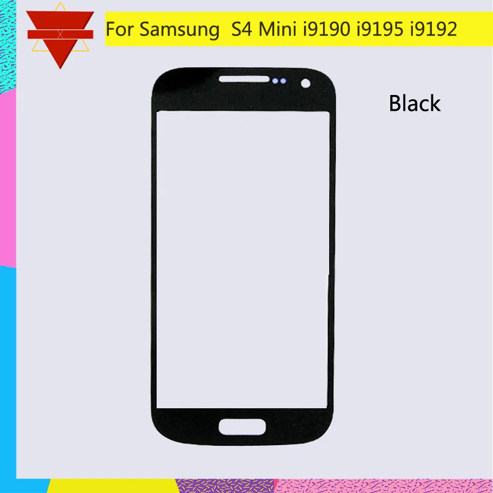 10 шт. S4Mini сенсорный экран для Samsung Galaxy S4 mini i9190 i9195 i9192 стекло передней панели