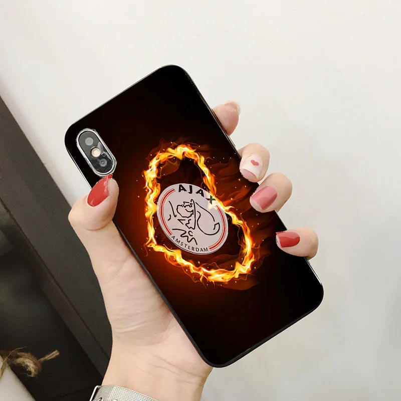 Yinuoda Ajax Team чехол для телефона рисунок Frenkie de Jong силиконовый мягкий ТПУ iPhone X XR XS MAX 7 8