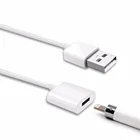 Зарядный Кабель-адаптер для iPad Pro Pen, переходник штырь-гнездо, удлиненный зарядный кабель USB для Apple Pen IPencil, высокое качество, 1 м