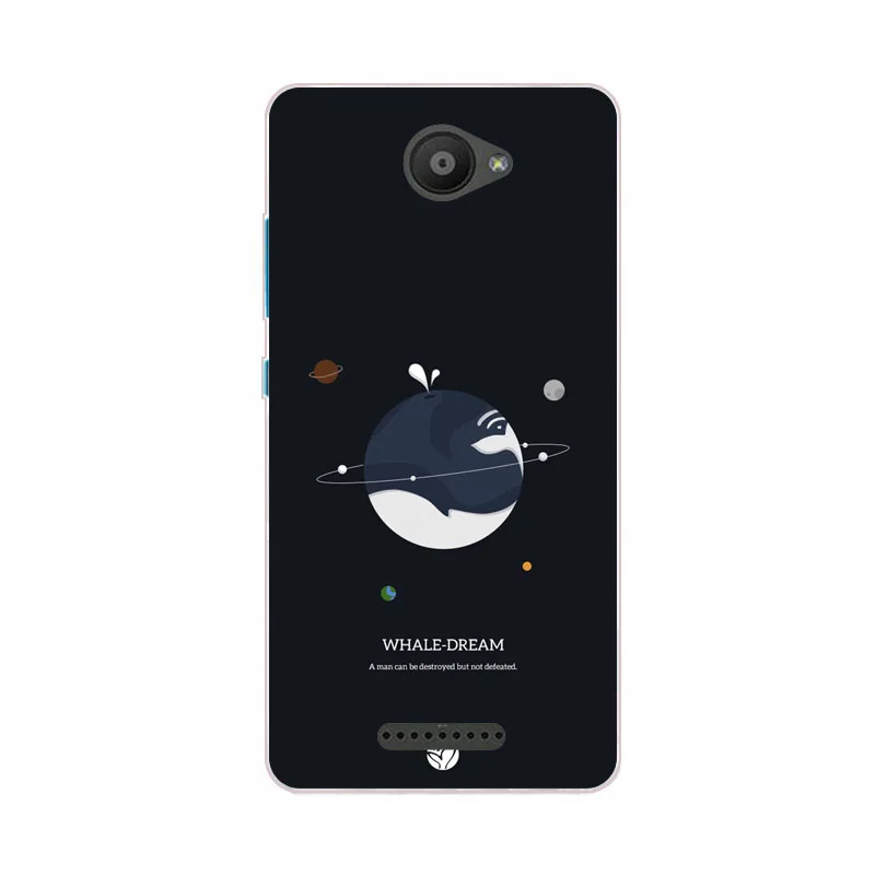 for BQ Aquaris U Lite Case Silicon scenery Painting Soft TPU Back Cover Protect Phone cases shell |