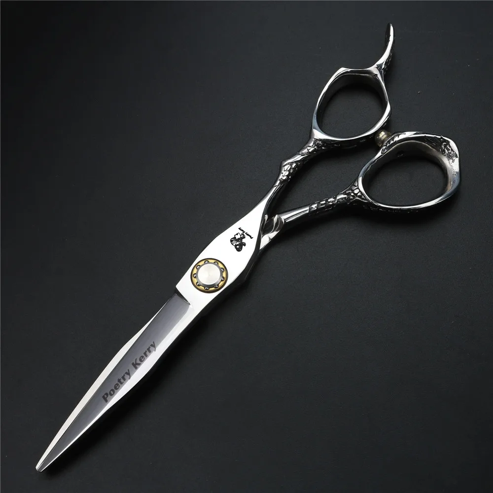 

Bearing screw 6 inch thinning scissors hair scissors senior barber scissors 440C steel hair salon styling hairdressing tools