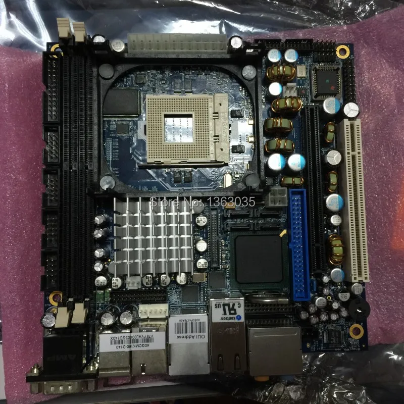 DHL EMS 986LCD-M/mITX Промышленная материнская плата протестированная Рабочая