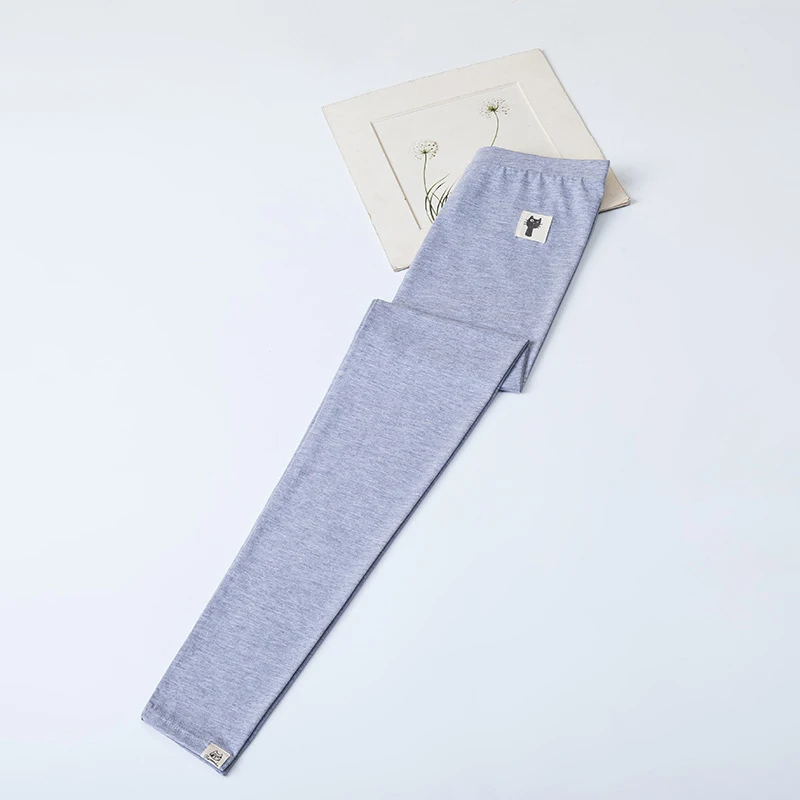 Женские спортивные Леггинсы для йоги из натурального хлопка с милым рисунком