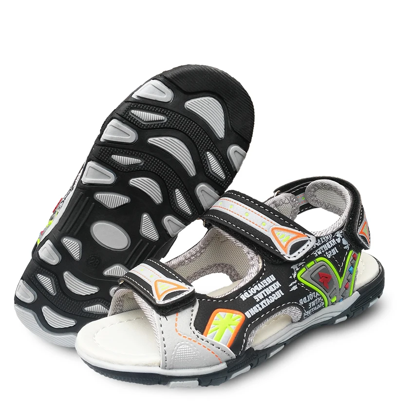 1 пара Детские босоножки из ПУ кожи 16 2 23 5 см|sandals orthopedic|boys sandals summerboys sandal shoes |