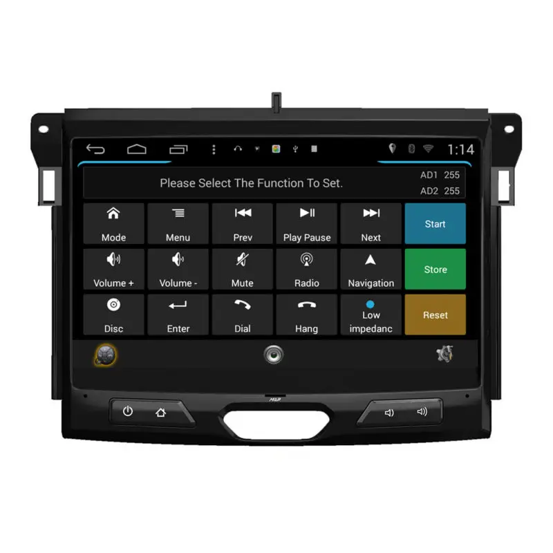 Free Map+Rear camera 10.1&quot Quad Core Android 4.4 Autoradio DVD GPS Navigation Satnav Stereo Headunit for Ford Ranger 2015-2016 |