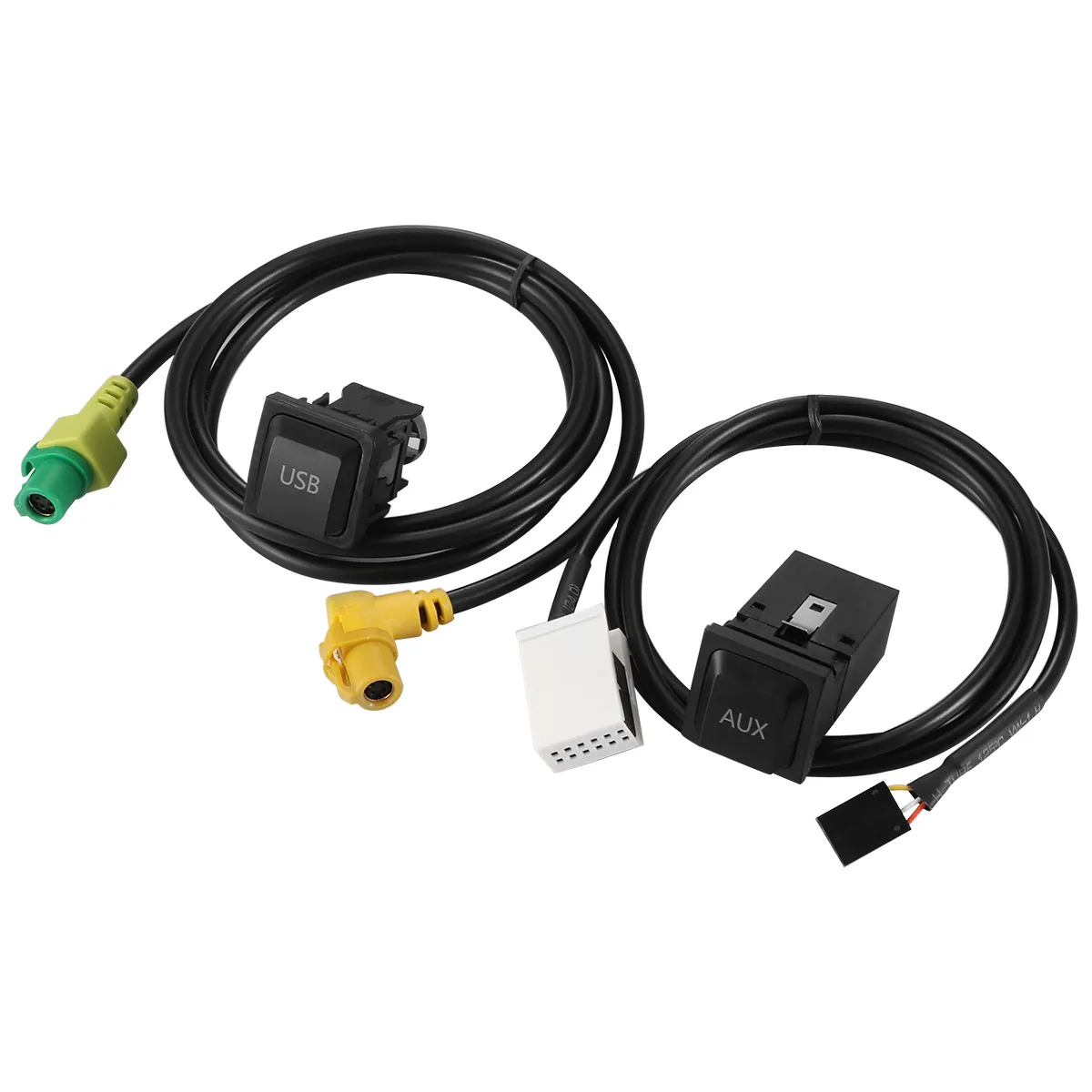 Черный USB кабель для VW RNS315 RCD510 Magotan L POLO Touran Премиум соединительный провод