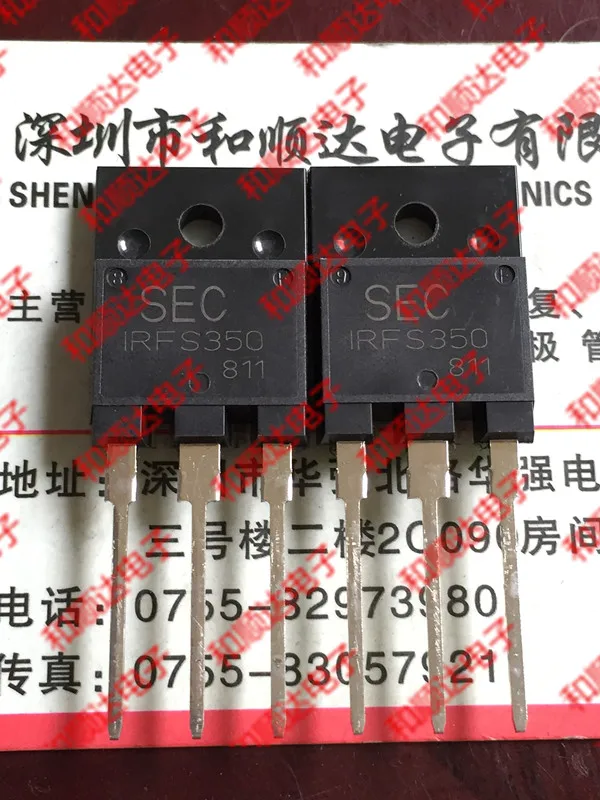 IRFS350 новый ТРЦ MOS трубки 400 В 11.5 |